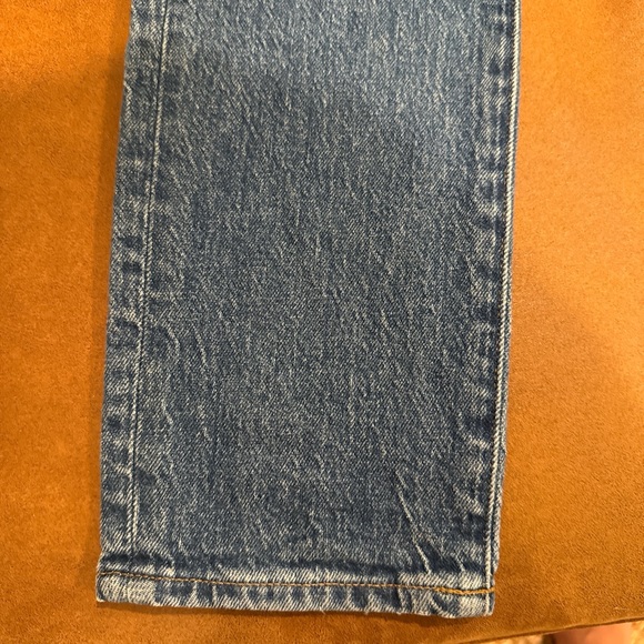 Madewell Perfect Vintage Jean DM7250 Size 25 High Rise Straight Leg Denim - Picture 4 of 6